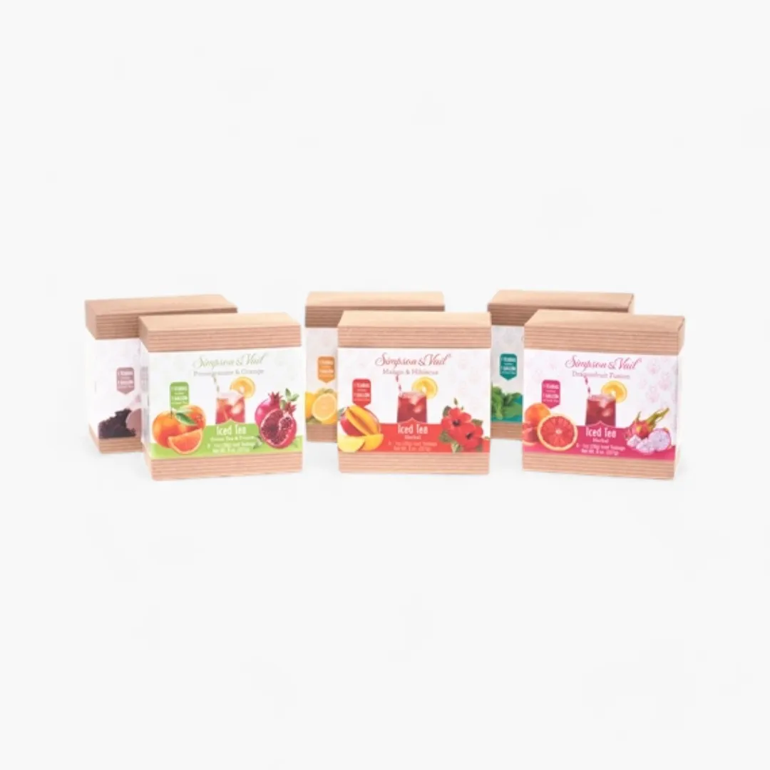 Pomegranate & Orange Green Fruits Iced Teabags (8/box)