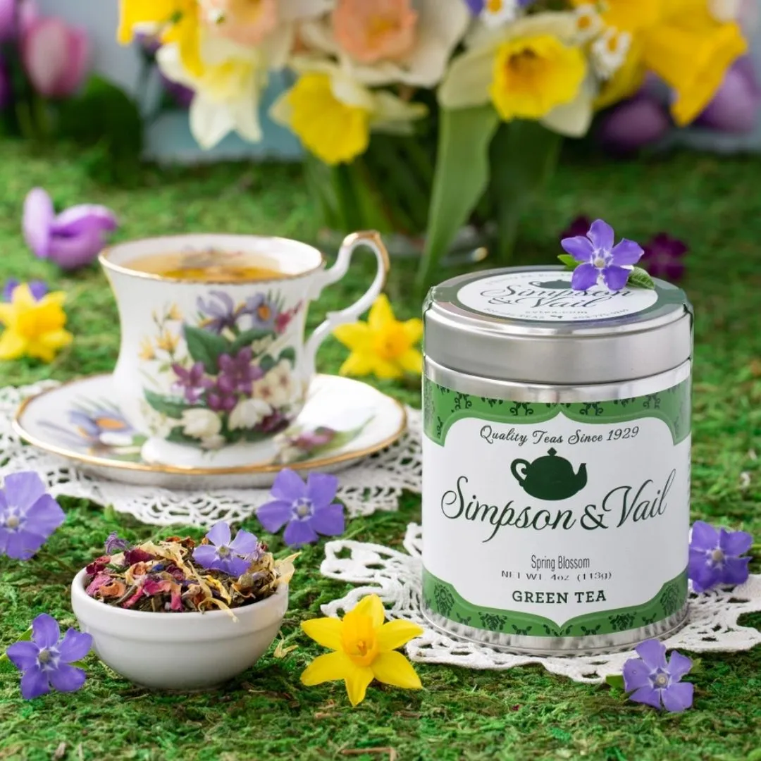 Spring Blossom Green Tea - Tin
