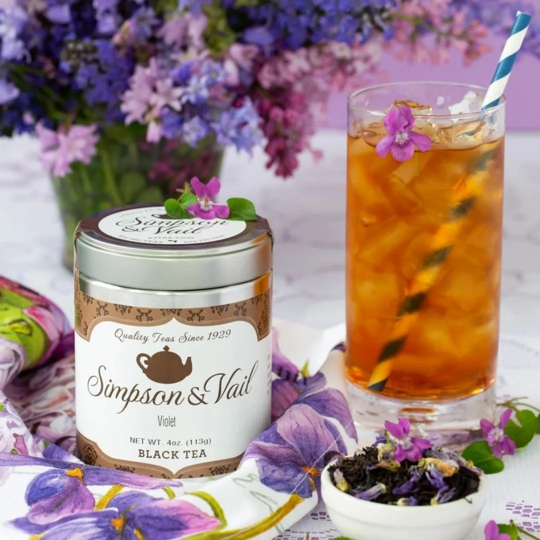 Violet Black Tea - Tin