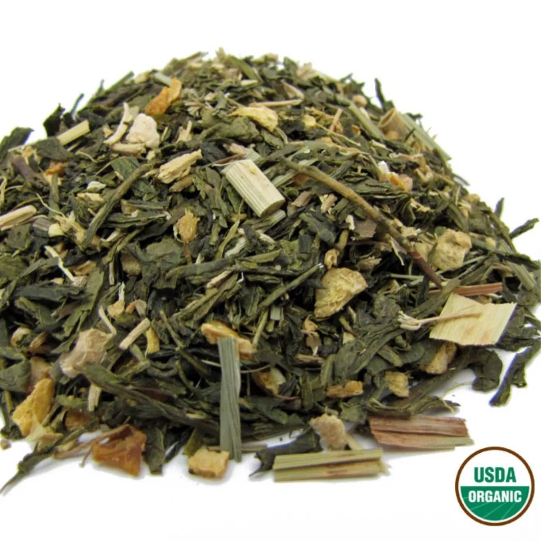 Walt Whitman’s Organic Green Tea Blend - Bulk