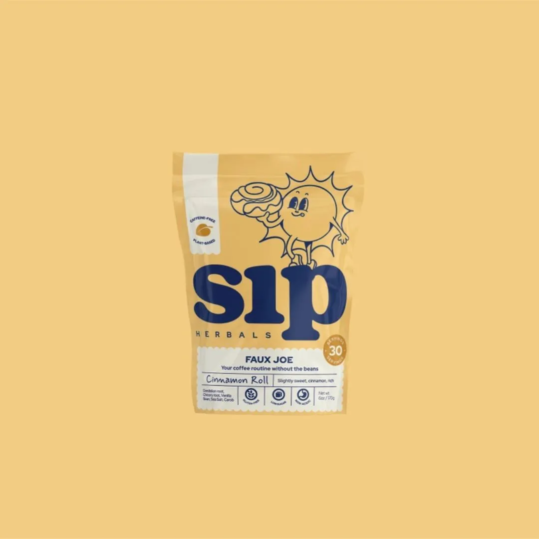 "Cinnamon Roll" Faux Joe Caffeine-Free Coffee Alternative