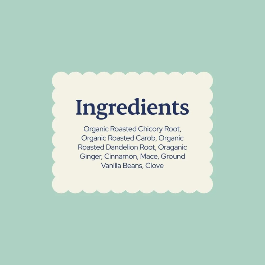 Dirty Chai - Caffeine-Free, Chicory Coffee Alternative