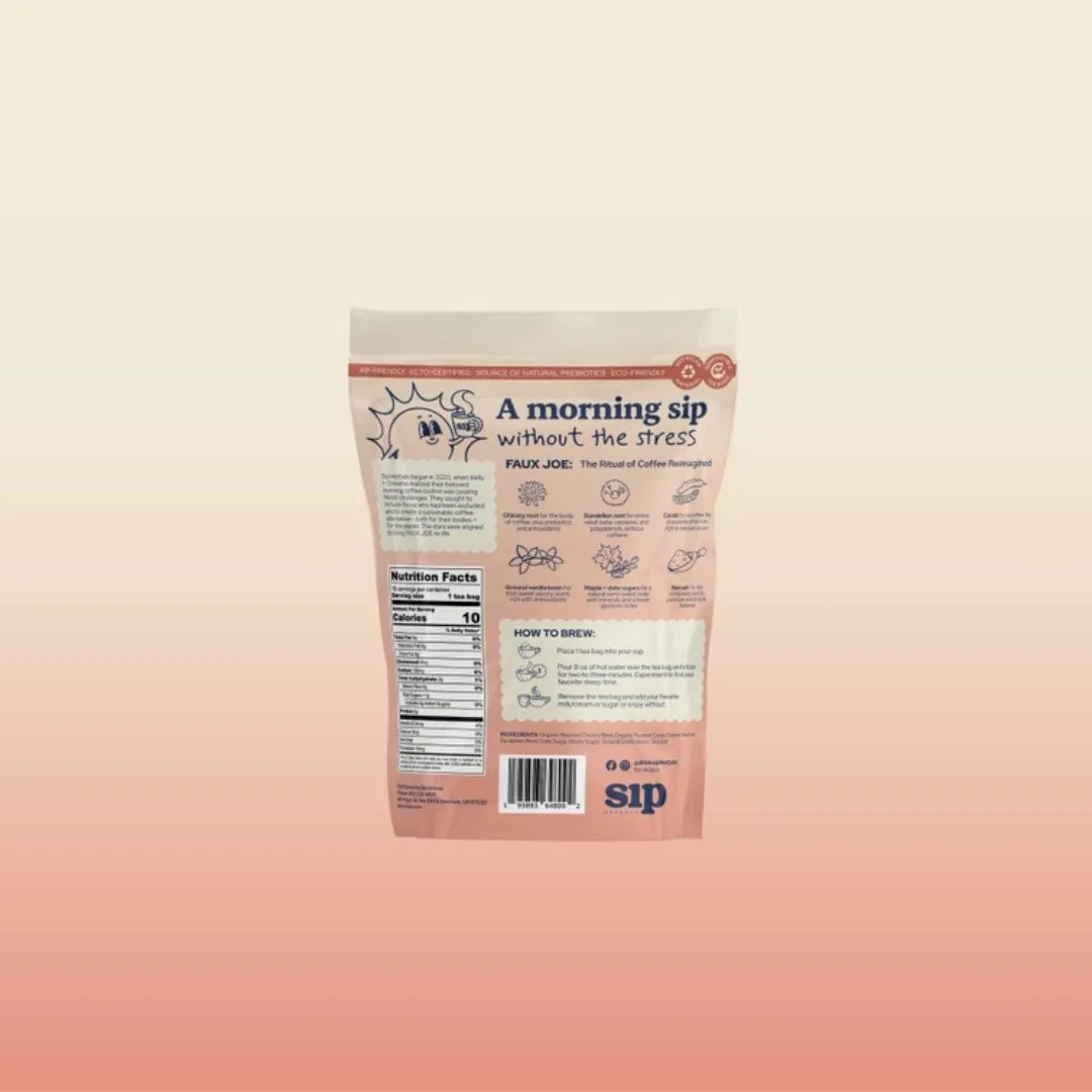 Salted Maple Blondie Coffee Alternative Plastic-Free Tea Bags (15 ct)