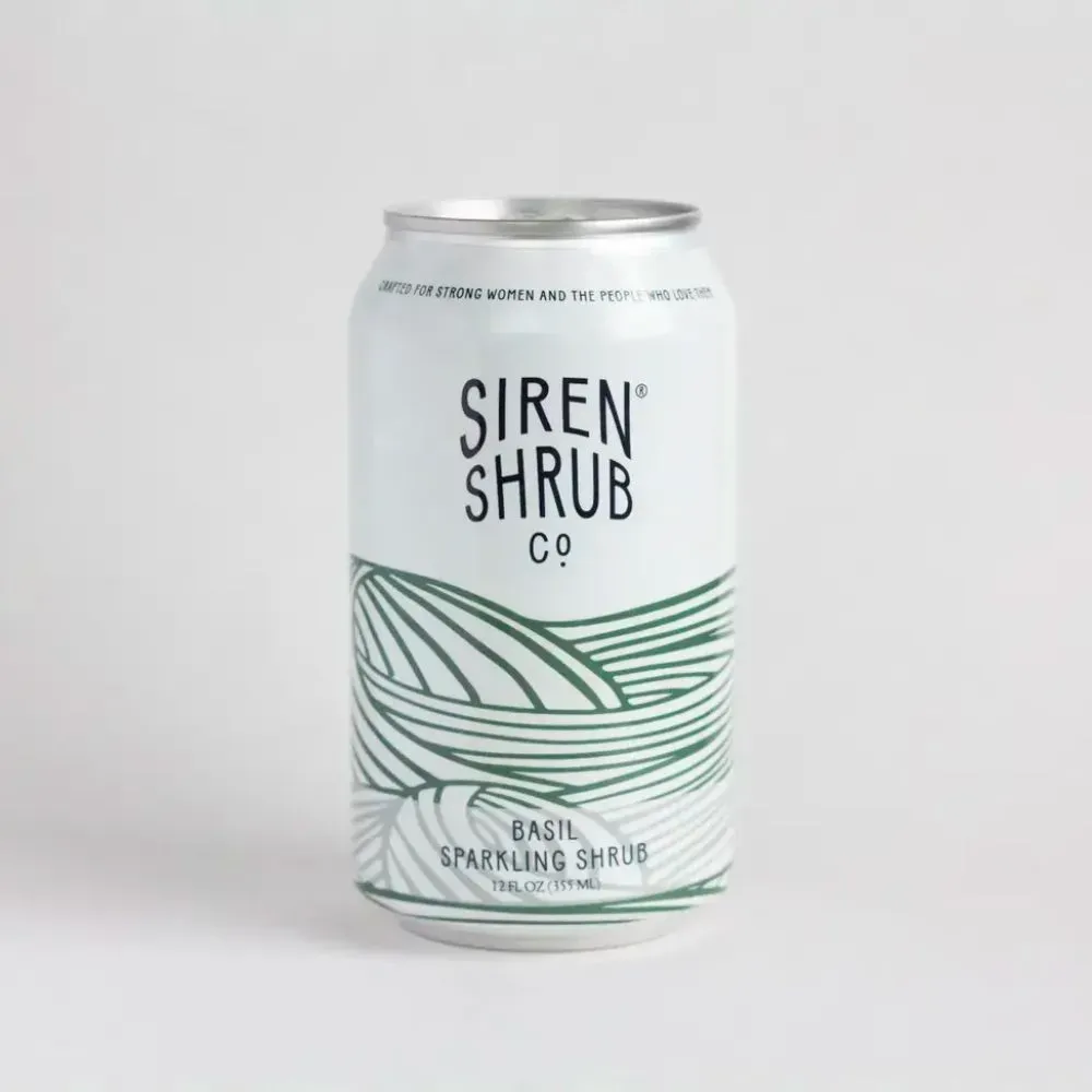 Sparkling Shrub Starter Set - Basil and Tart Cherry