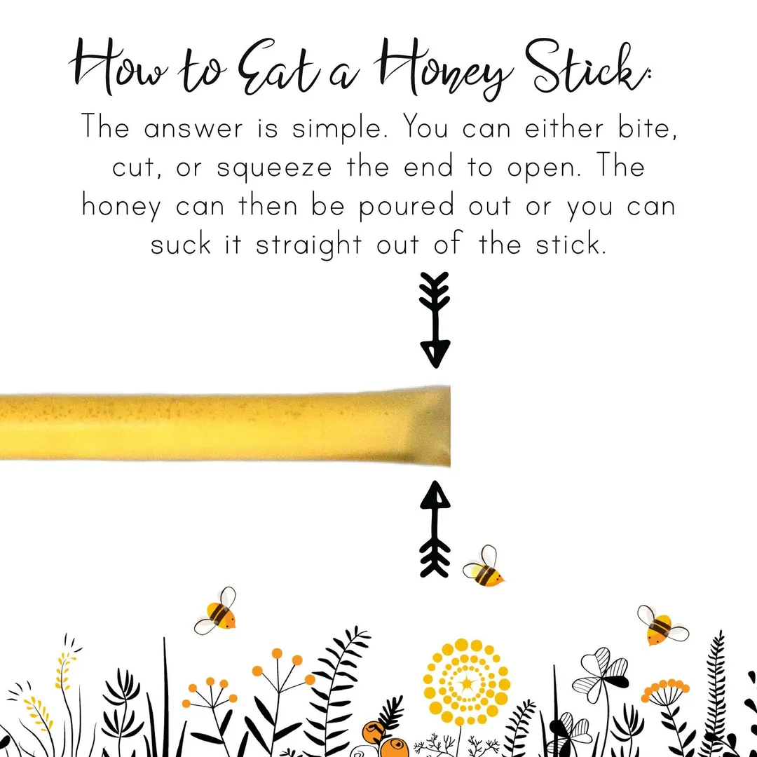 Honey Sticks- 10 pack