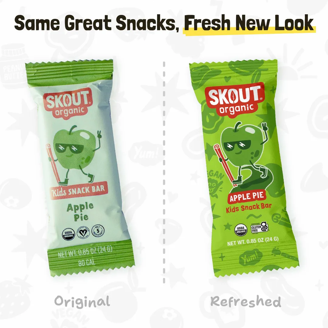 Skout Organic Apple Pie Kids Snack Bar