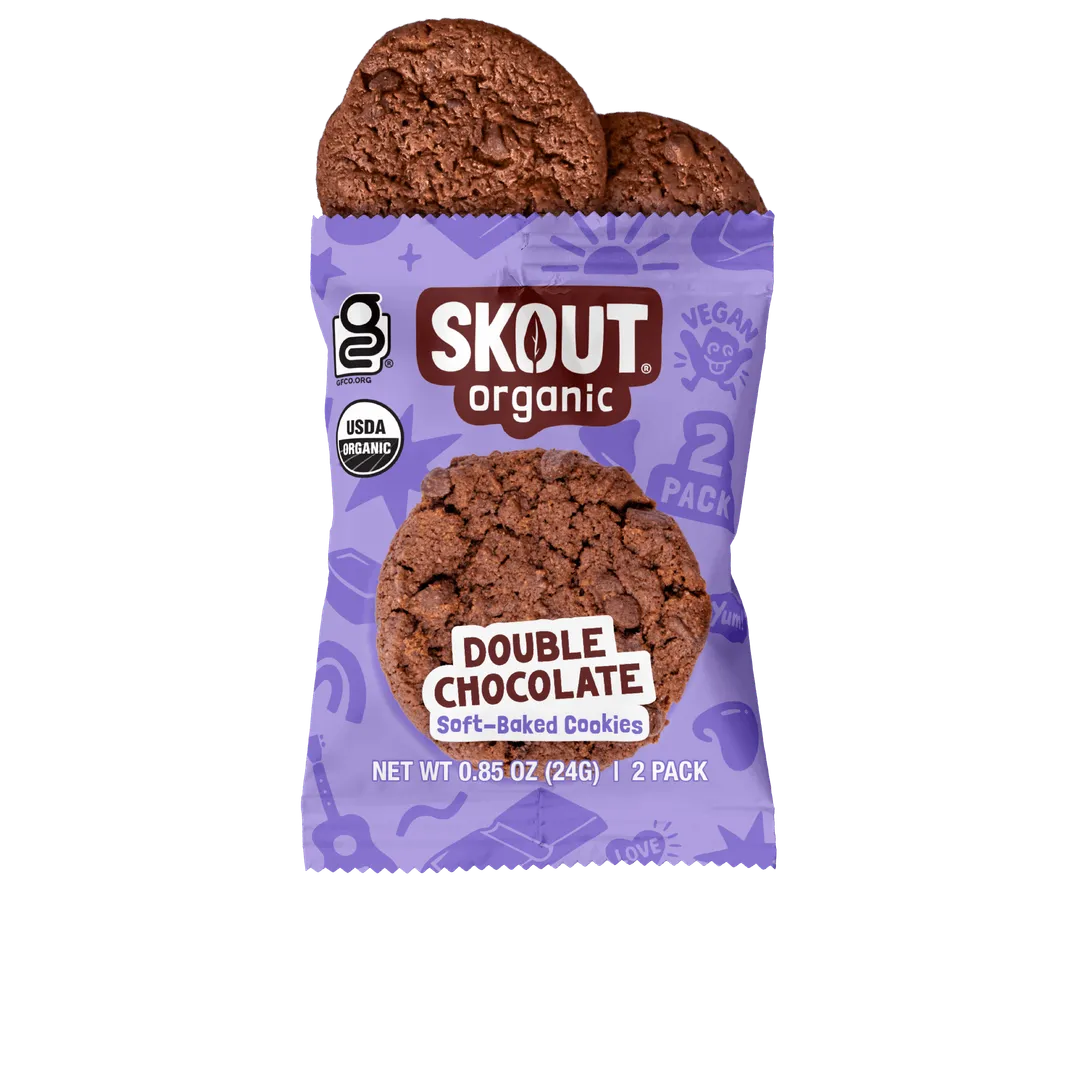 Skout Organic Double Chocolate Soft Baked Cookies