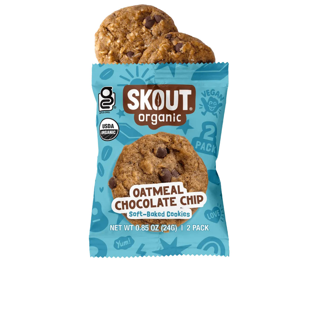 Skout Organic Oatmeal Chocolate Chip Soft Baked Cookies