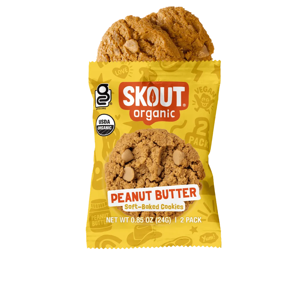 Skout Organic Peanut Butter Soft Baked Cookies