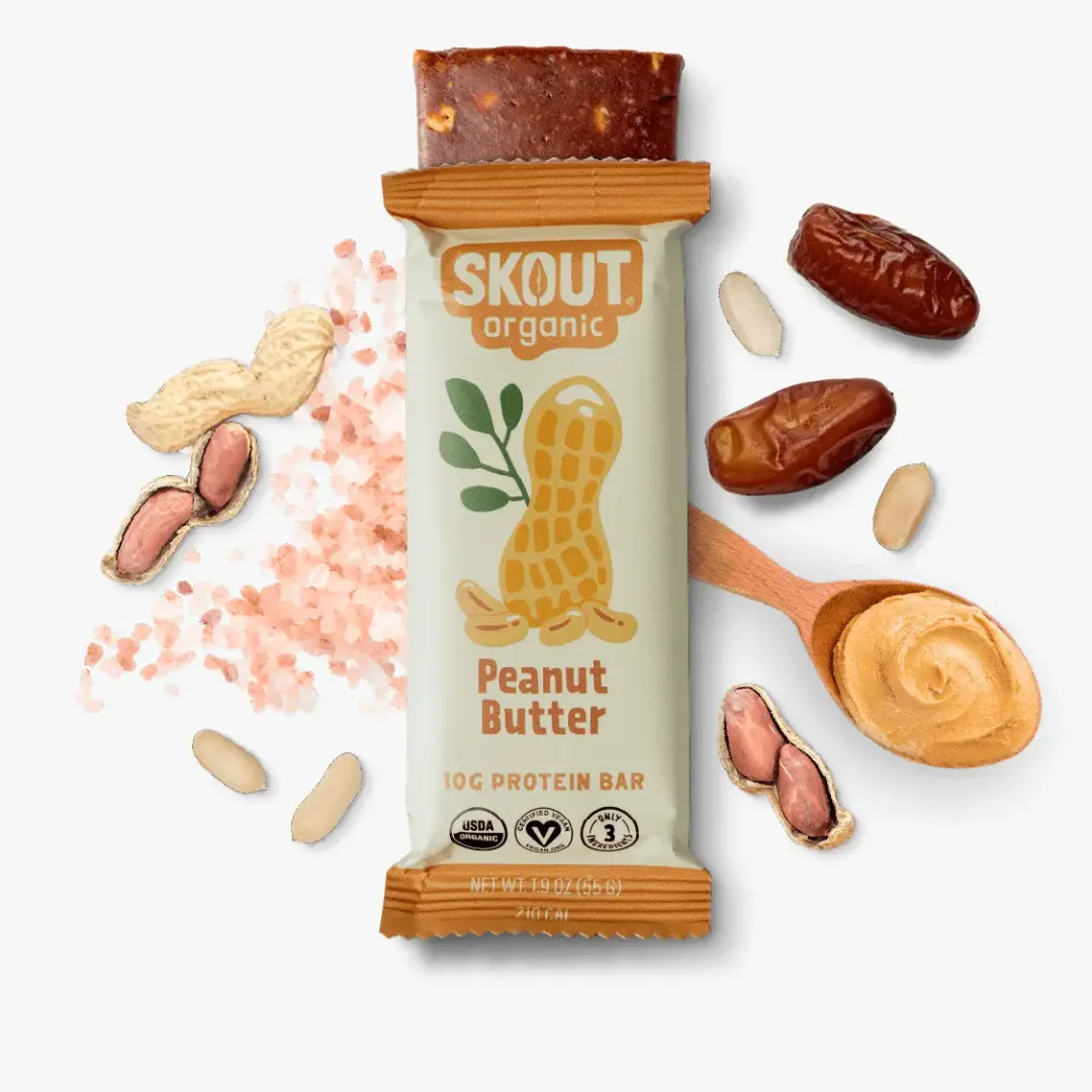 Skout Organic Peanut Butter Protein Bar