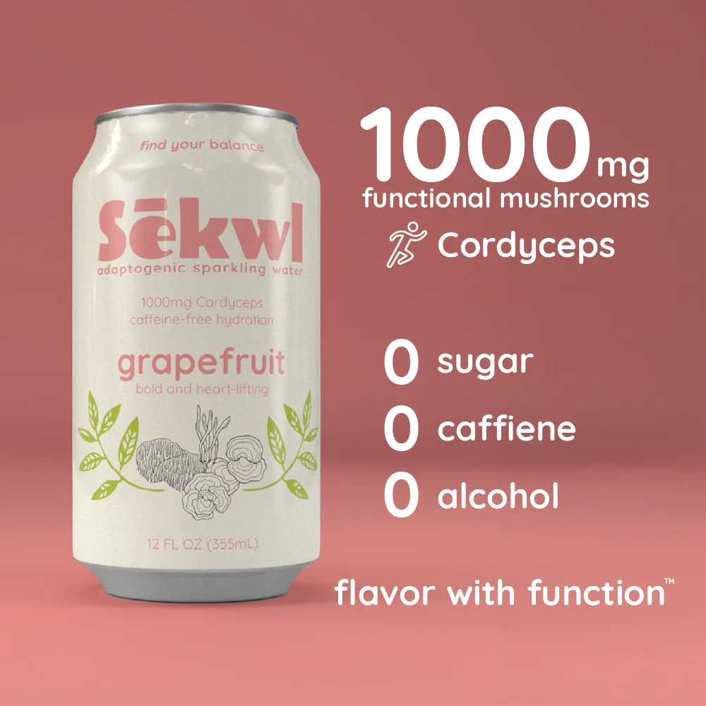 Grapefruit Adaptogenic Sparkling Water