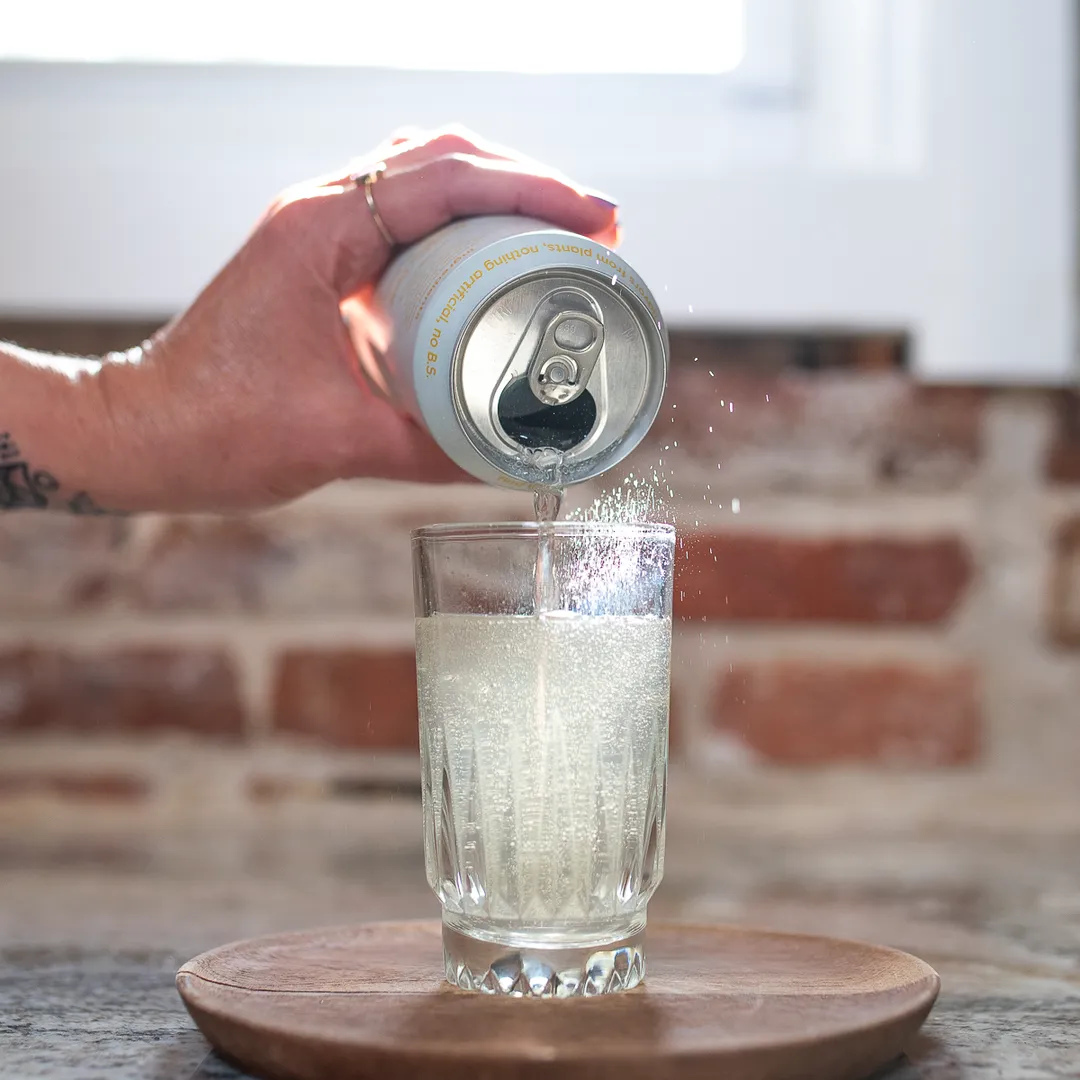Lemon Ginger Adaptogenic Sparkling Water