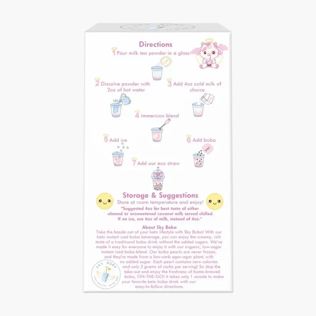 Keto Strawberry Boba Kit (3-Sets)