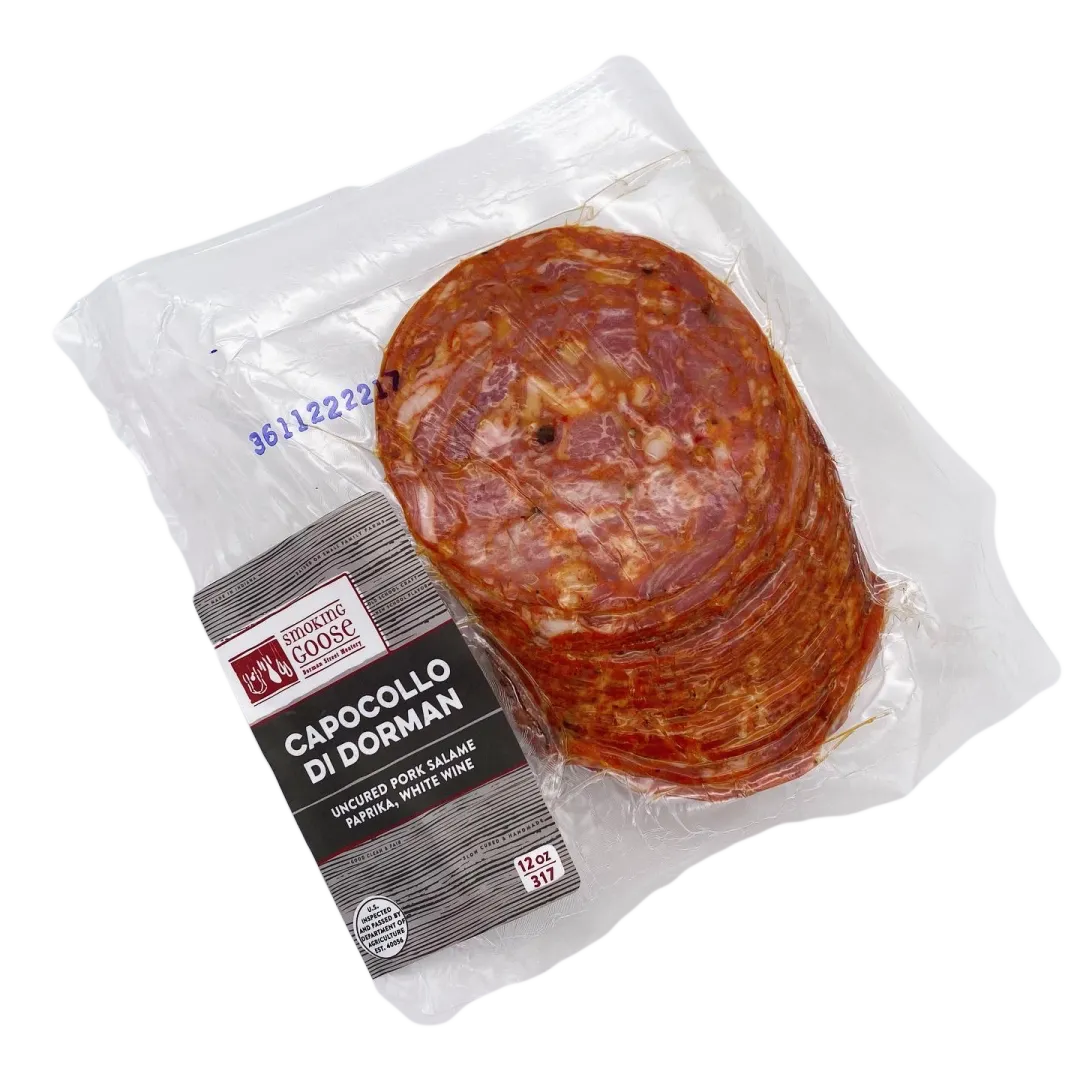 Capocollo Di Dorman – Sliced