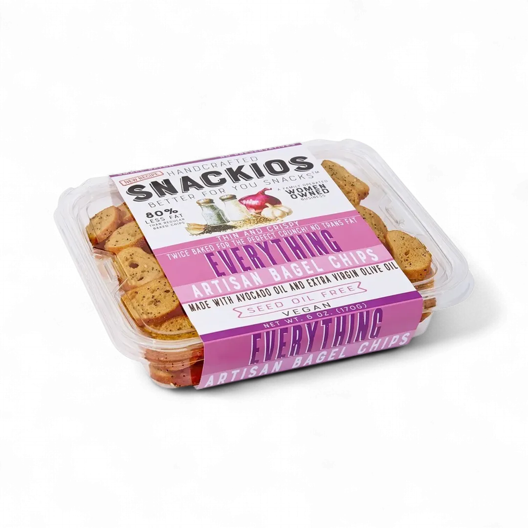 Snackios Everything Bagel Chips