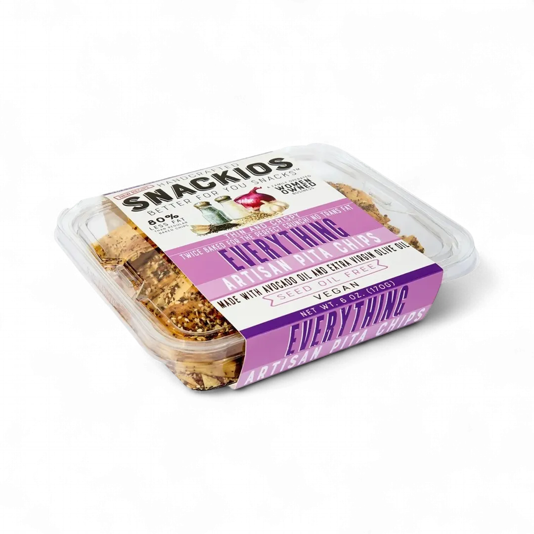 Snackios Everything Pita Chips