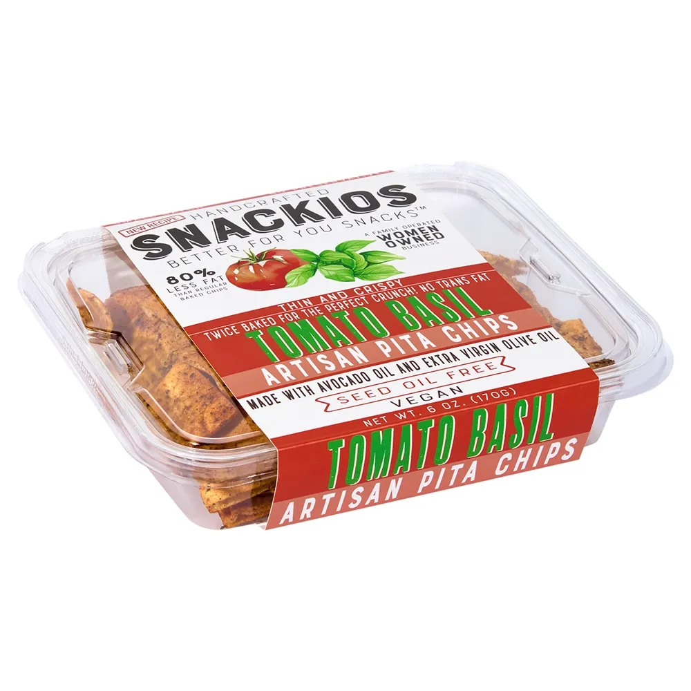 Snackios Tomato Basil Pita Chips