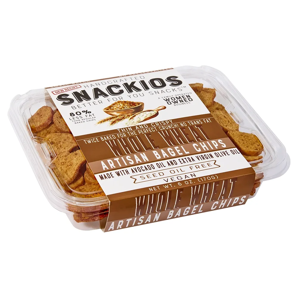 Snackios Whole Wheat Bagel Chips