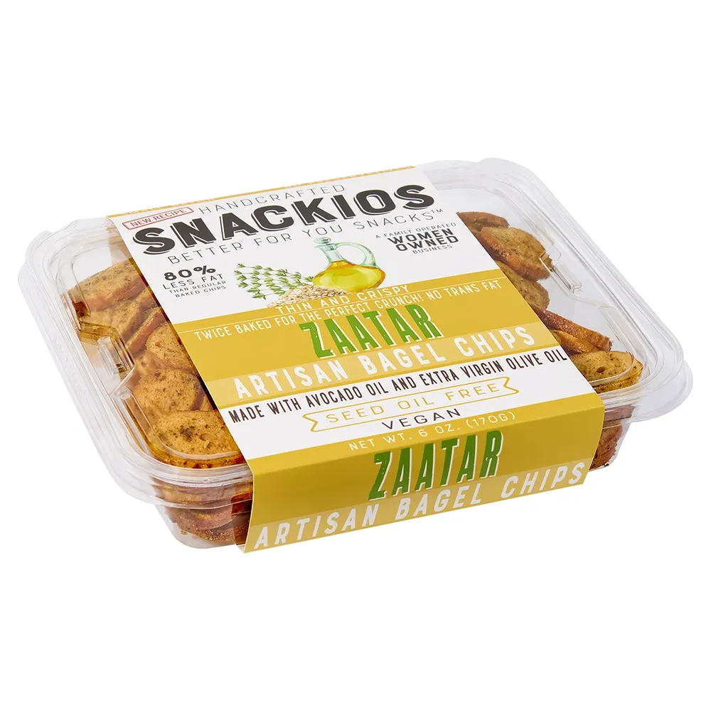 Snackios Zaatar Bagel Chips