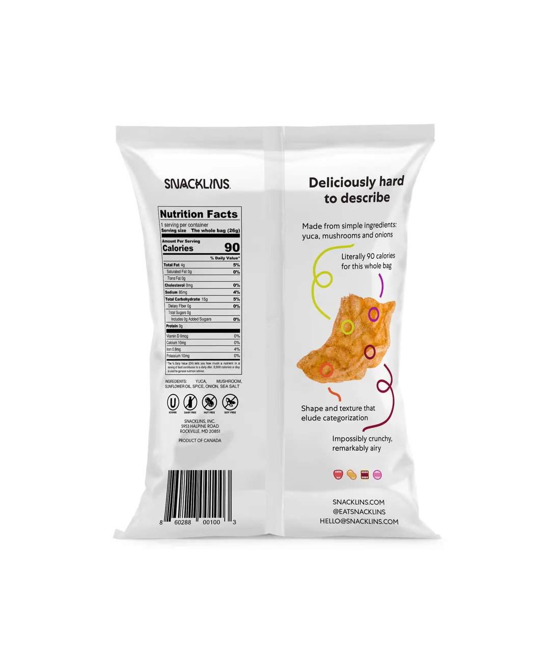 Snacklins Barbeque 0.9oz