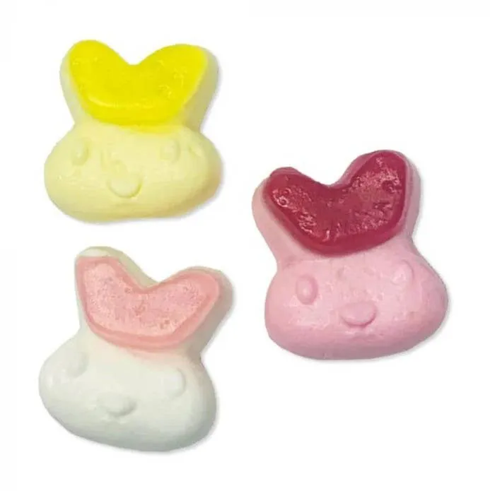 BUNNY HEADS Bulk Swedish Candy 6.6 lbs (3 Kg)
