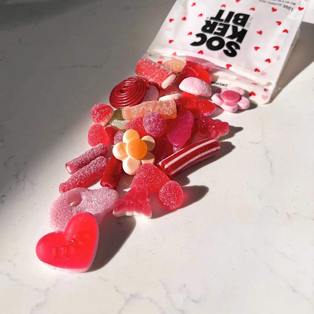 Love Gummy Mix Swedish Candy Bag 8oz