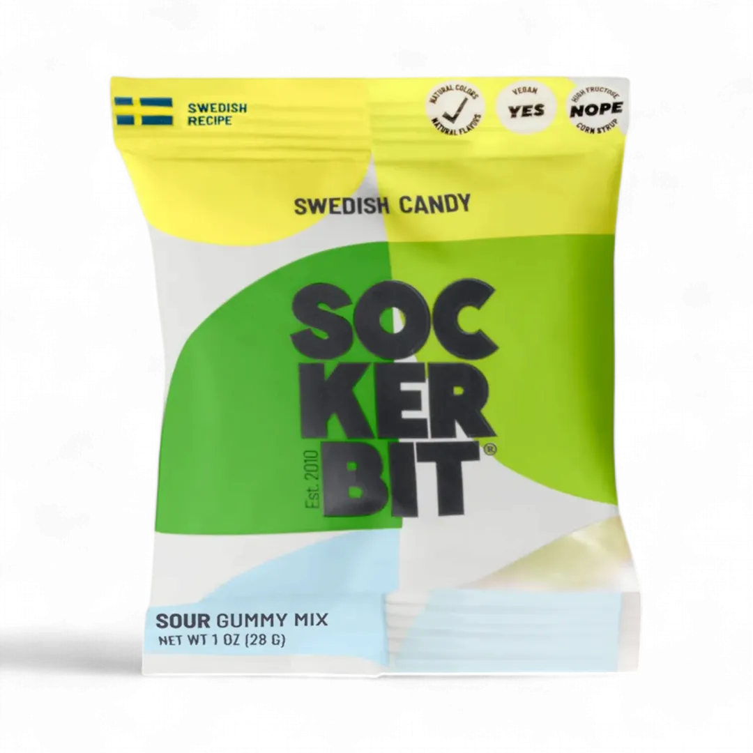 Sour Gummy Mix Single Serving 1oz- Pack of 100