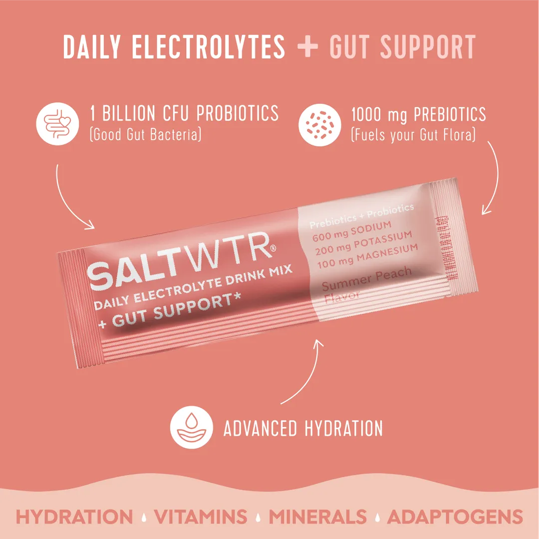 SaltWTR Functional Hydration Drink Mix - Gut Support