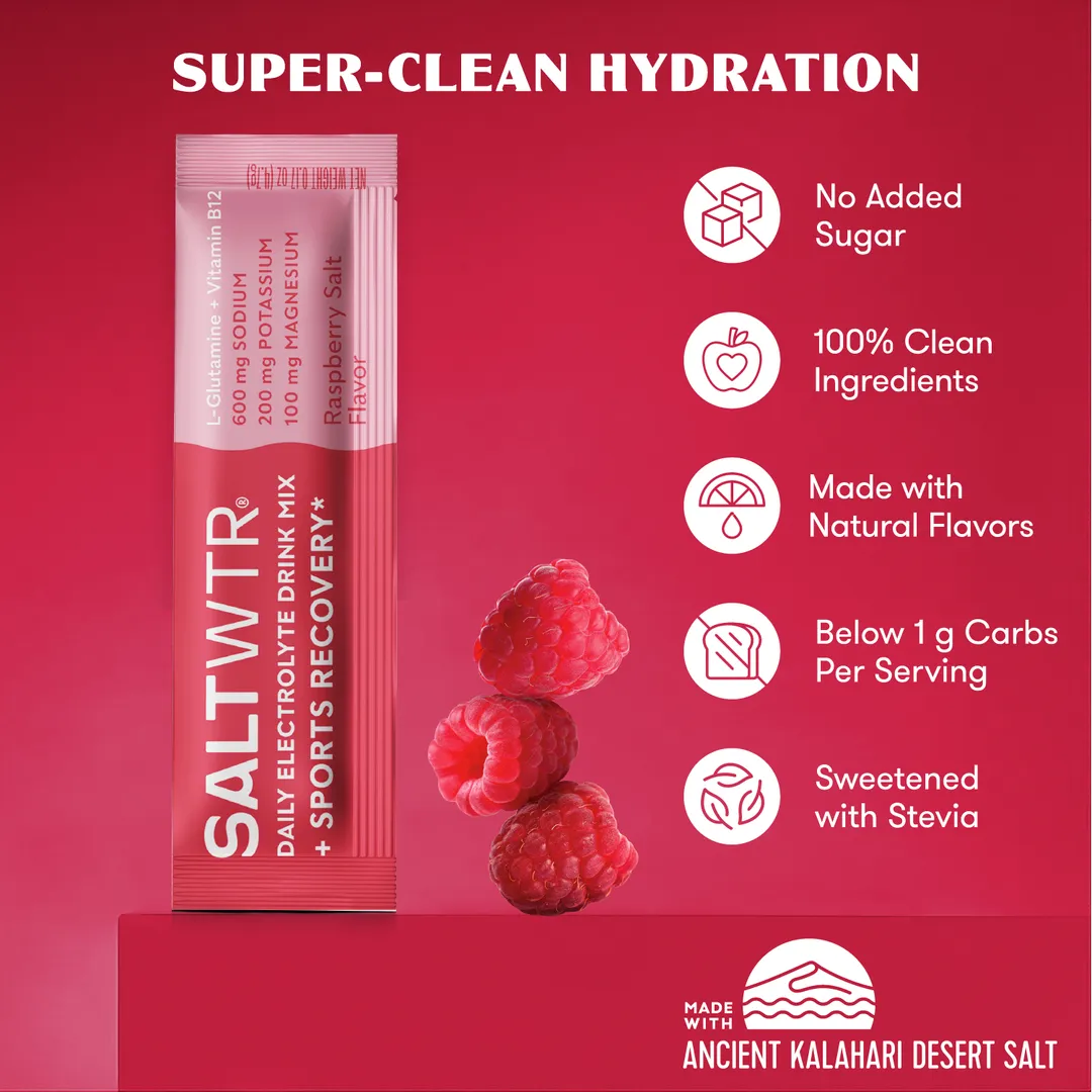 SaltWTR Functional Hydration Drink Mix - Sports Recovery