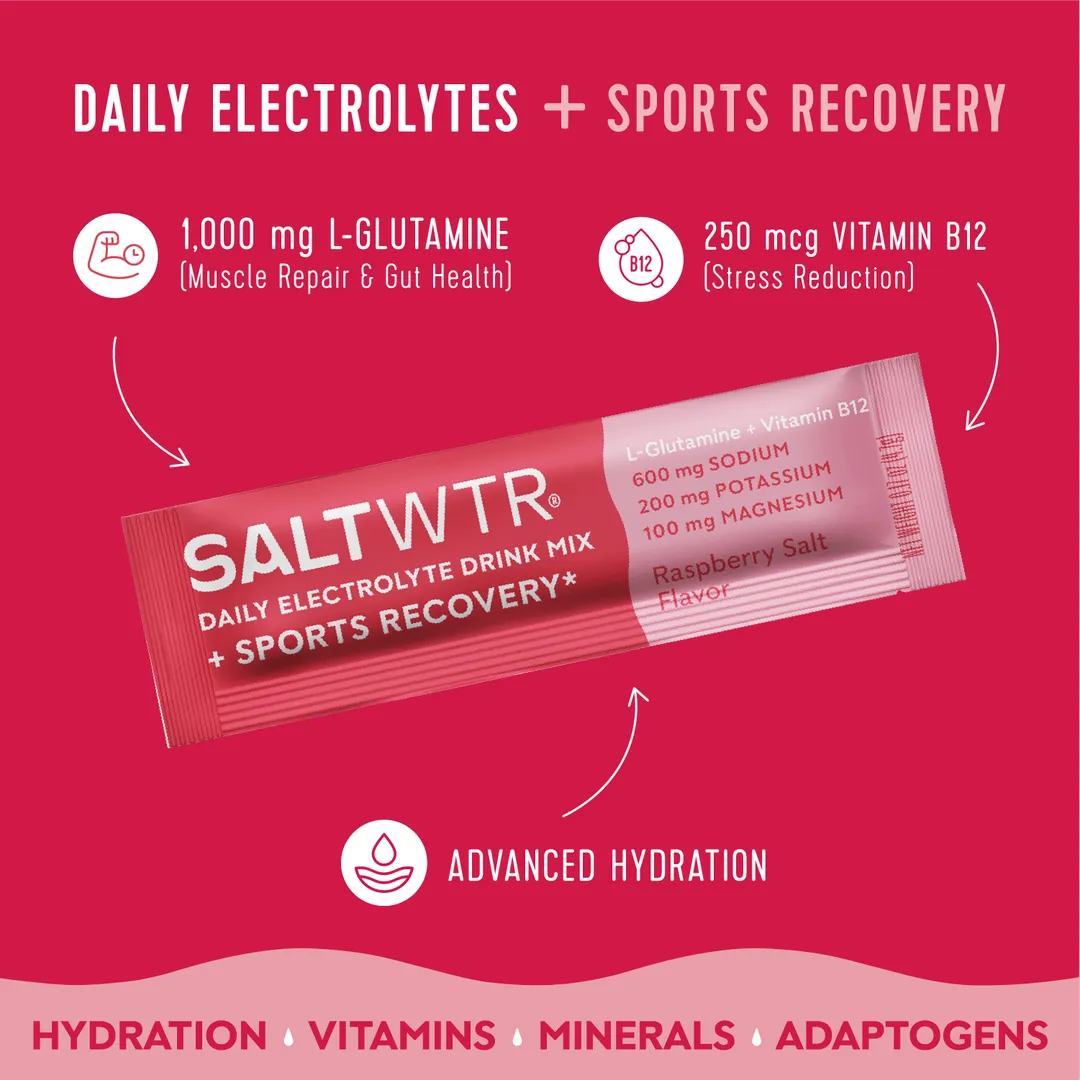 SaltWTR Functional Hydration Drink Mix - Sports Recovery