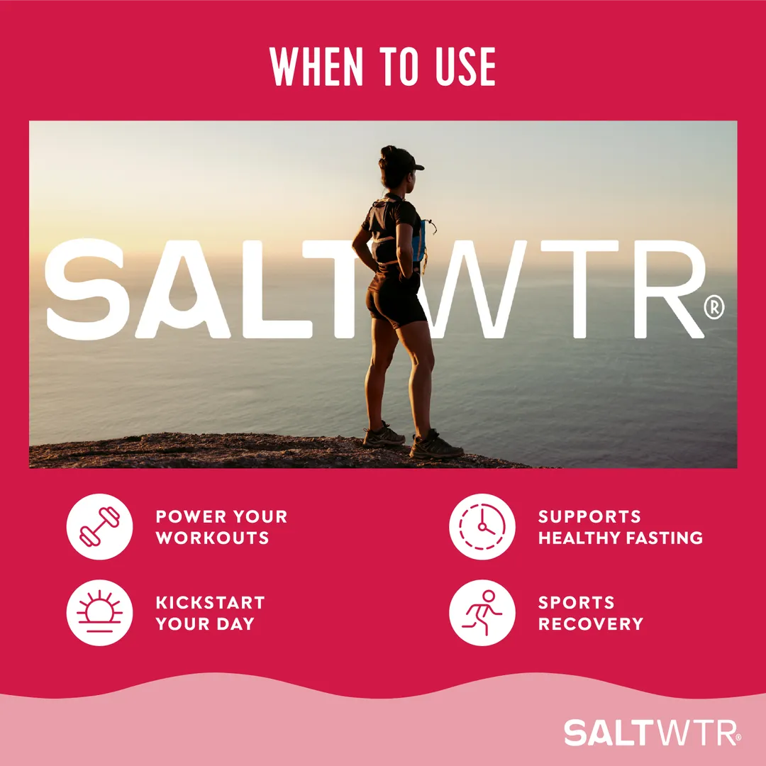 SaltWTR Functional Hydration Drink Mix - Sports Recovery