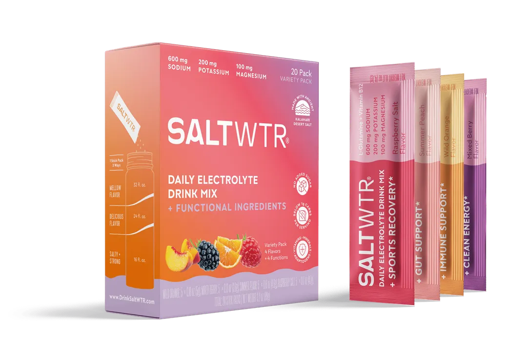 SaltWTR Functional Hydration Drink Mix - Variety Pack variant