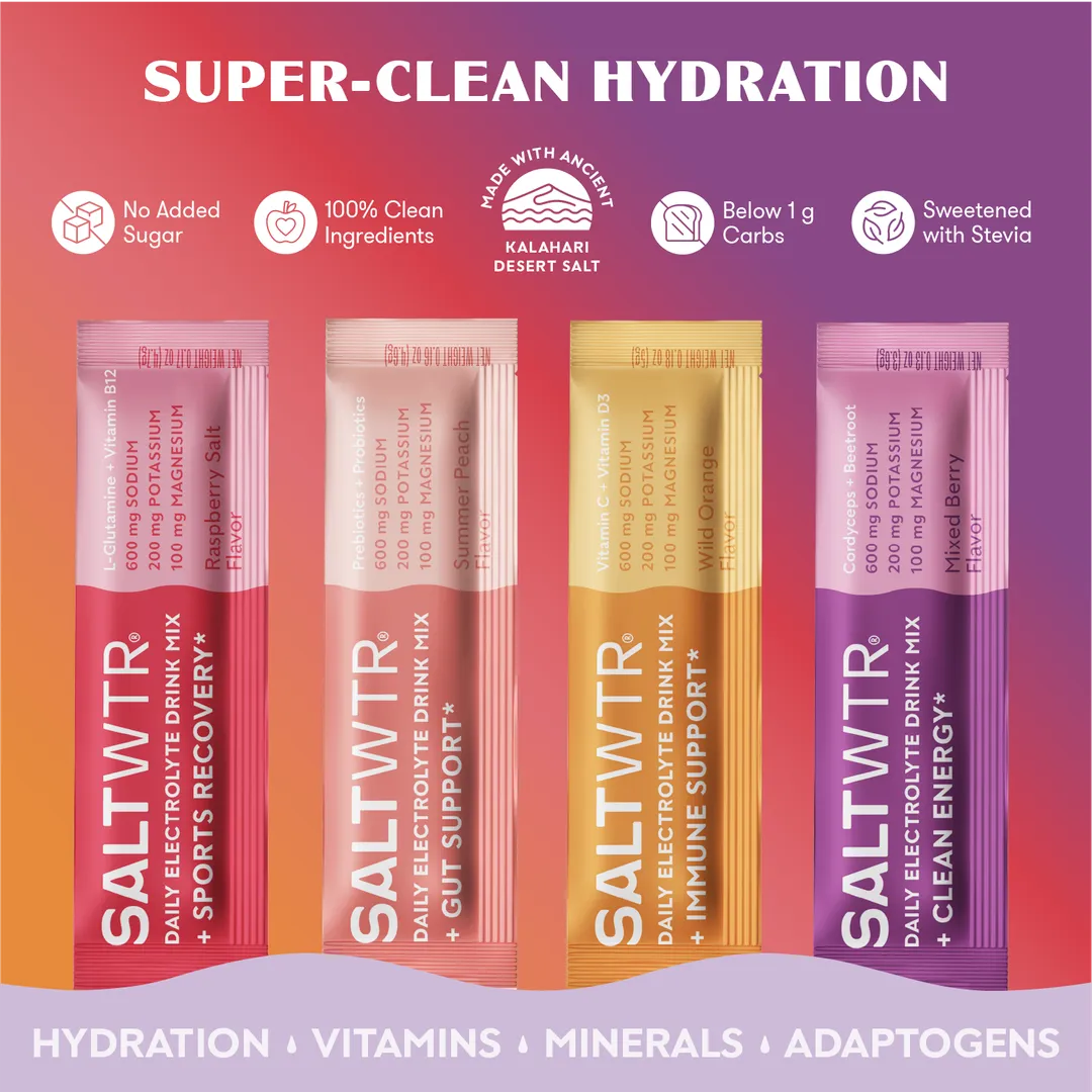 SaltWTR Functional Hydration Drink Mix - Variety Pack