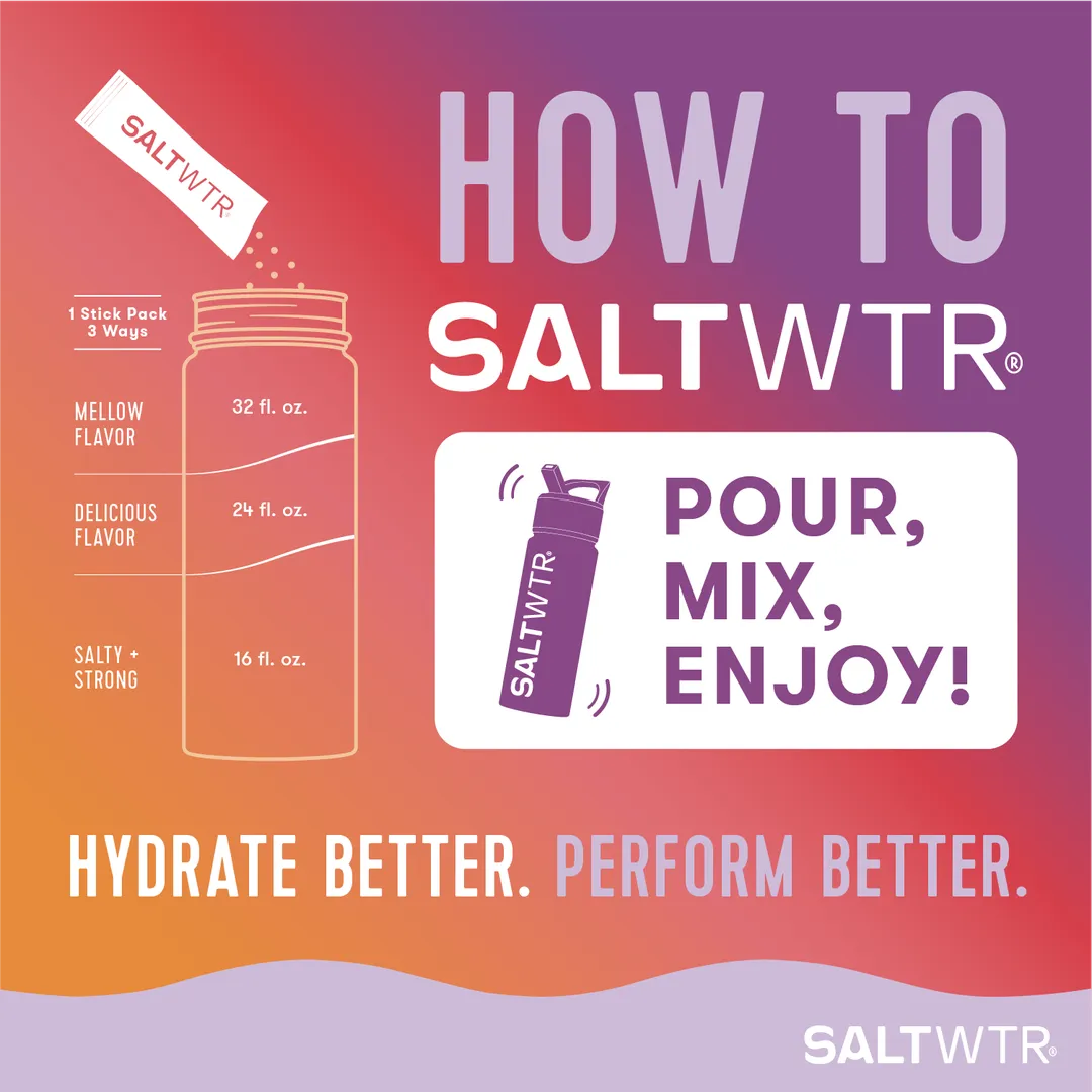 SaltWTR Functional Hydration Drink Mix - Variety Pack