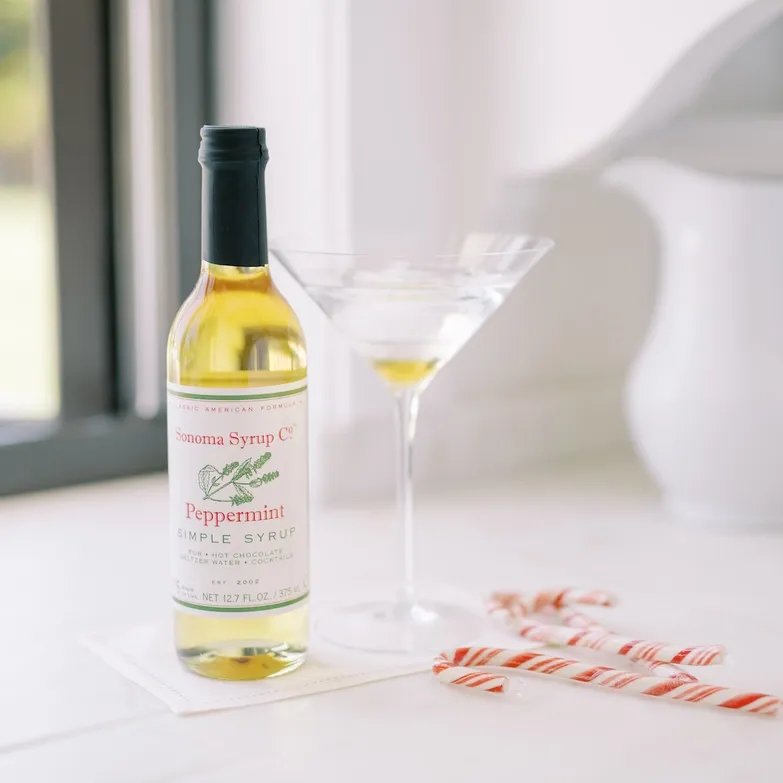 12.7 oz Peppermint Simple Syrup