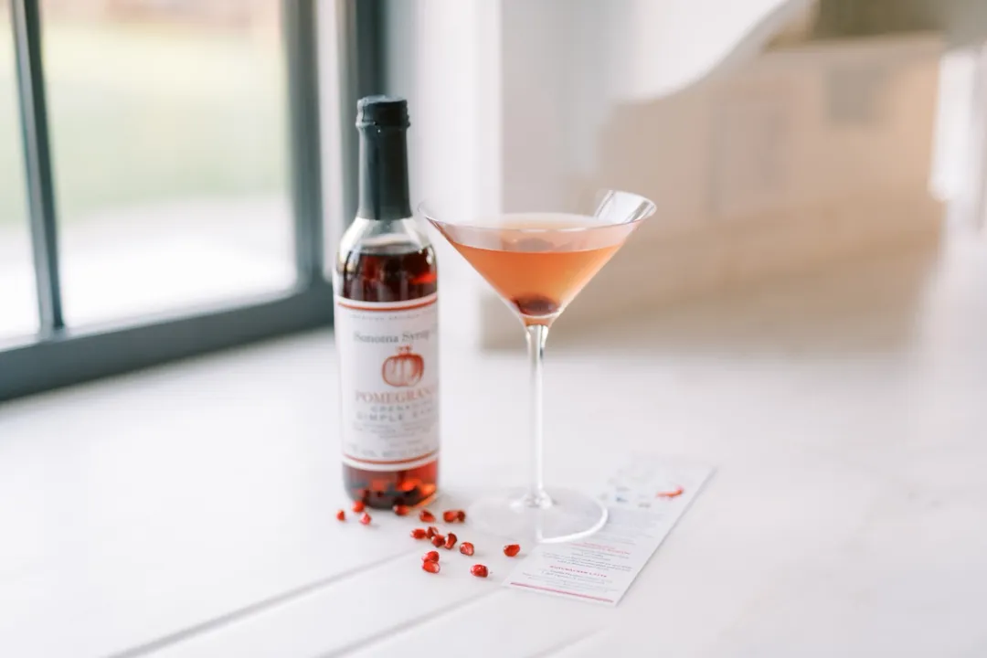 12.7 oz Pomegranate Simple Syrup