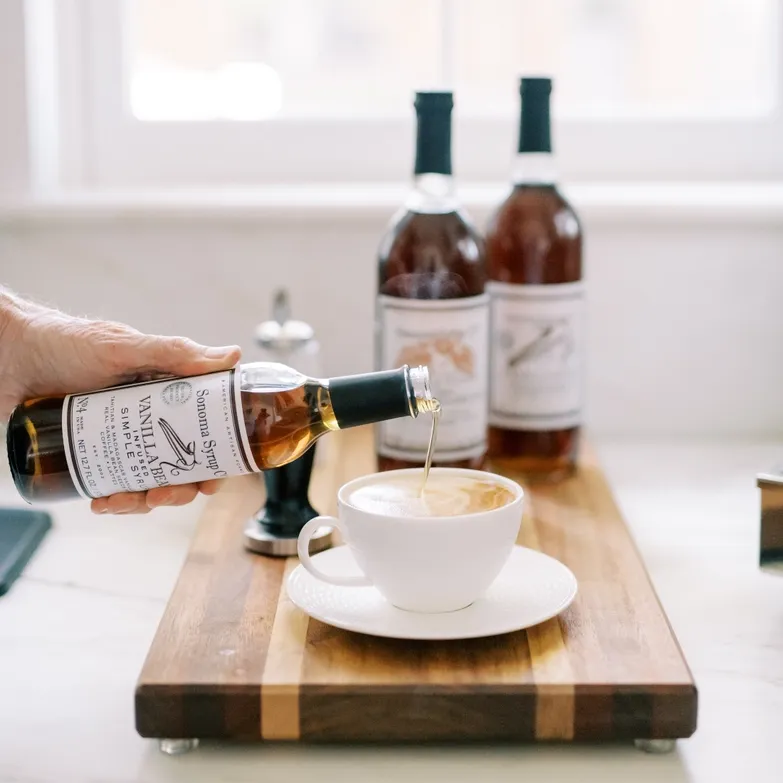 12.7 oz Vanilla Bean Infused Simple Syrup