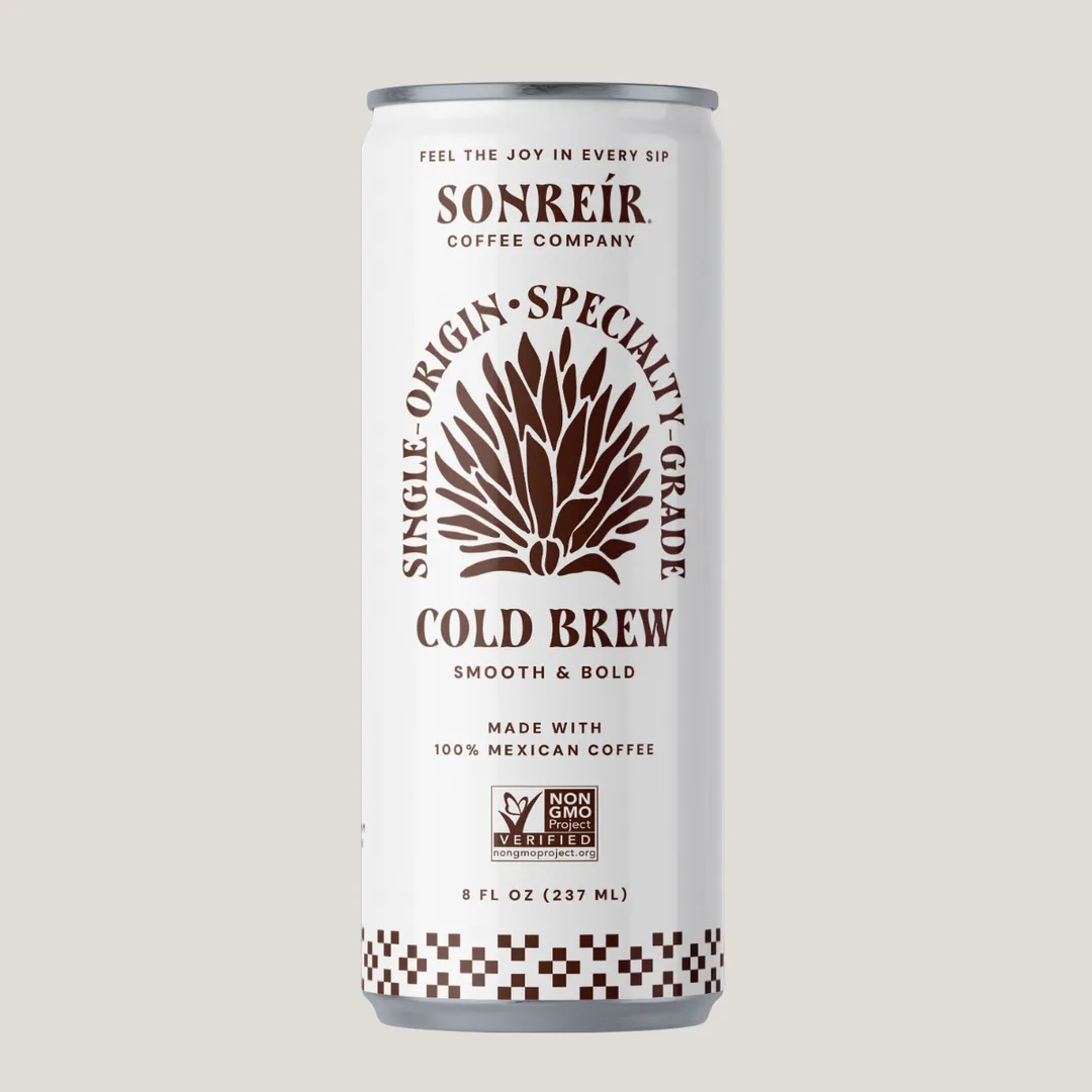RTD Cold Brew, Single Origin Mexico 8oz, 12 pack
