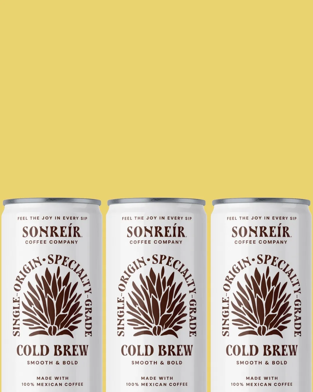 RTD Cold Brew, Single Origin Mexico 8oz, 12 pack