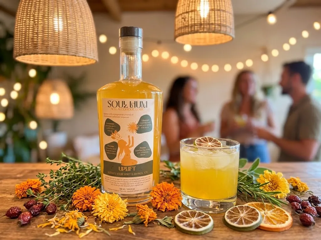 Uplift Elixir:  Botanicals, Adaptogens, & Plant-based Energy