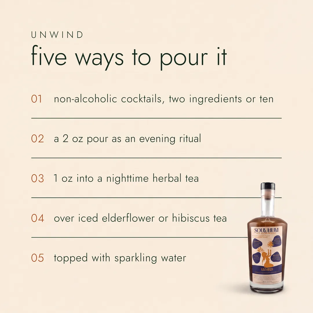 Unwind Elixir: Botanicals, Adaptogens & Plant-Based Rest