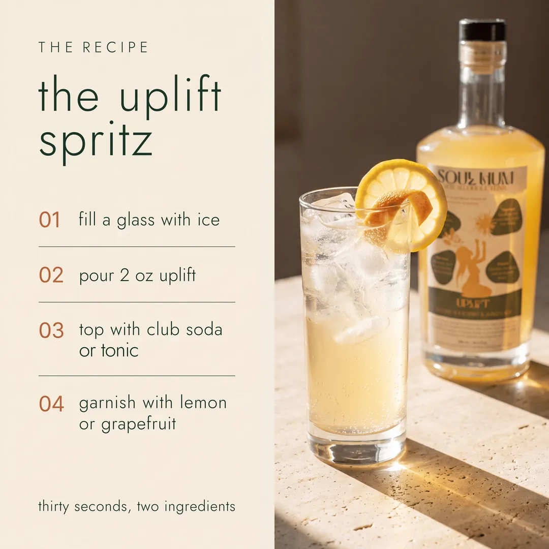 Uplift Elixir:  Botanicals, Adaptogens, & Plant-based Energy
