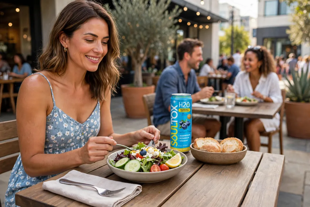 SOULTOX Fruit Electrolyte Beverage – Blueberry Lemonade