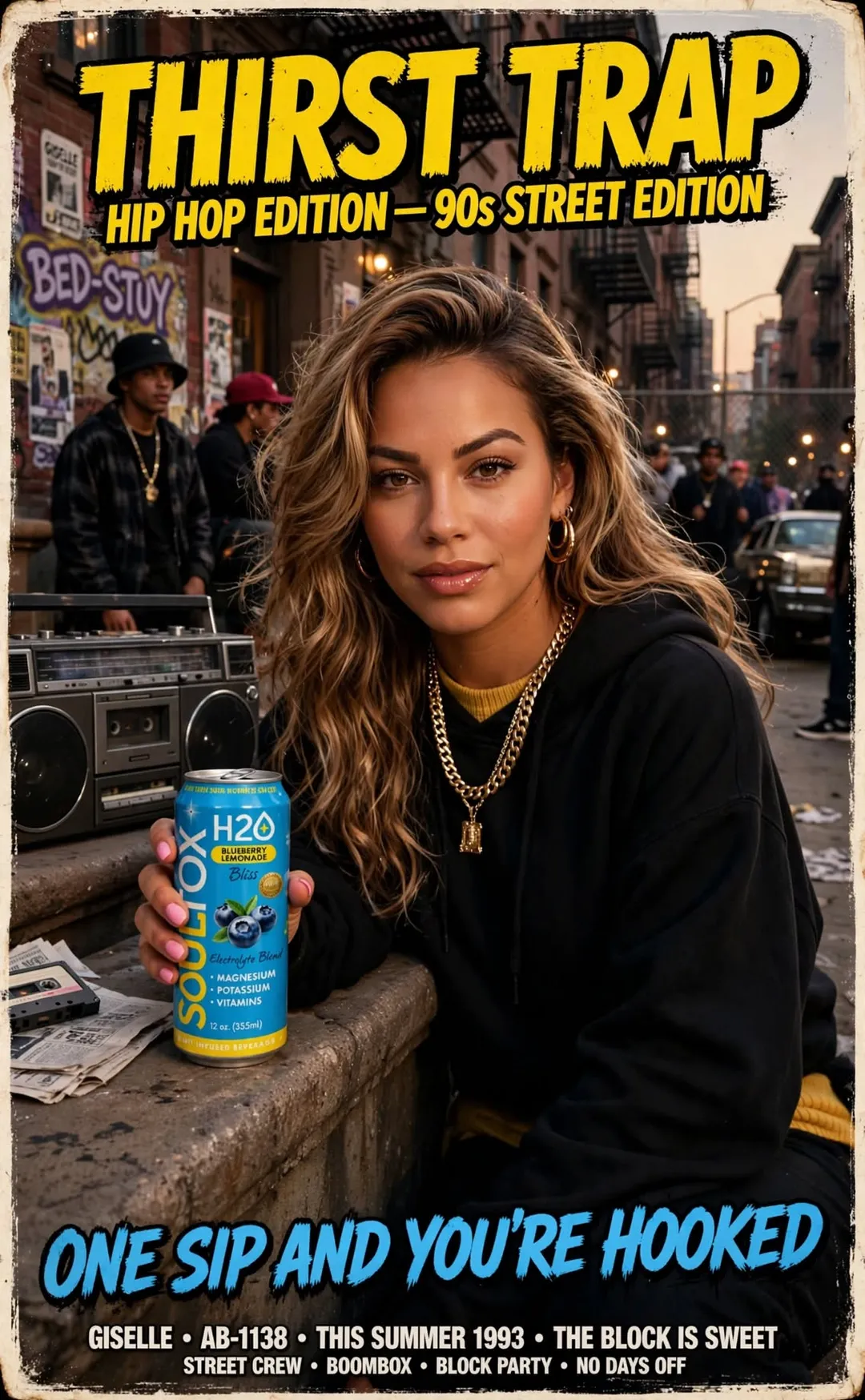 SOULTOX Fruit Electrolyte Beverage – Blueberry Lemonade
