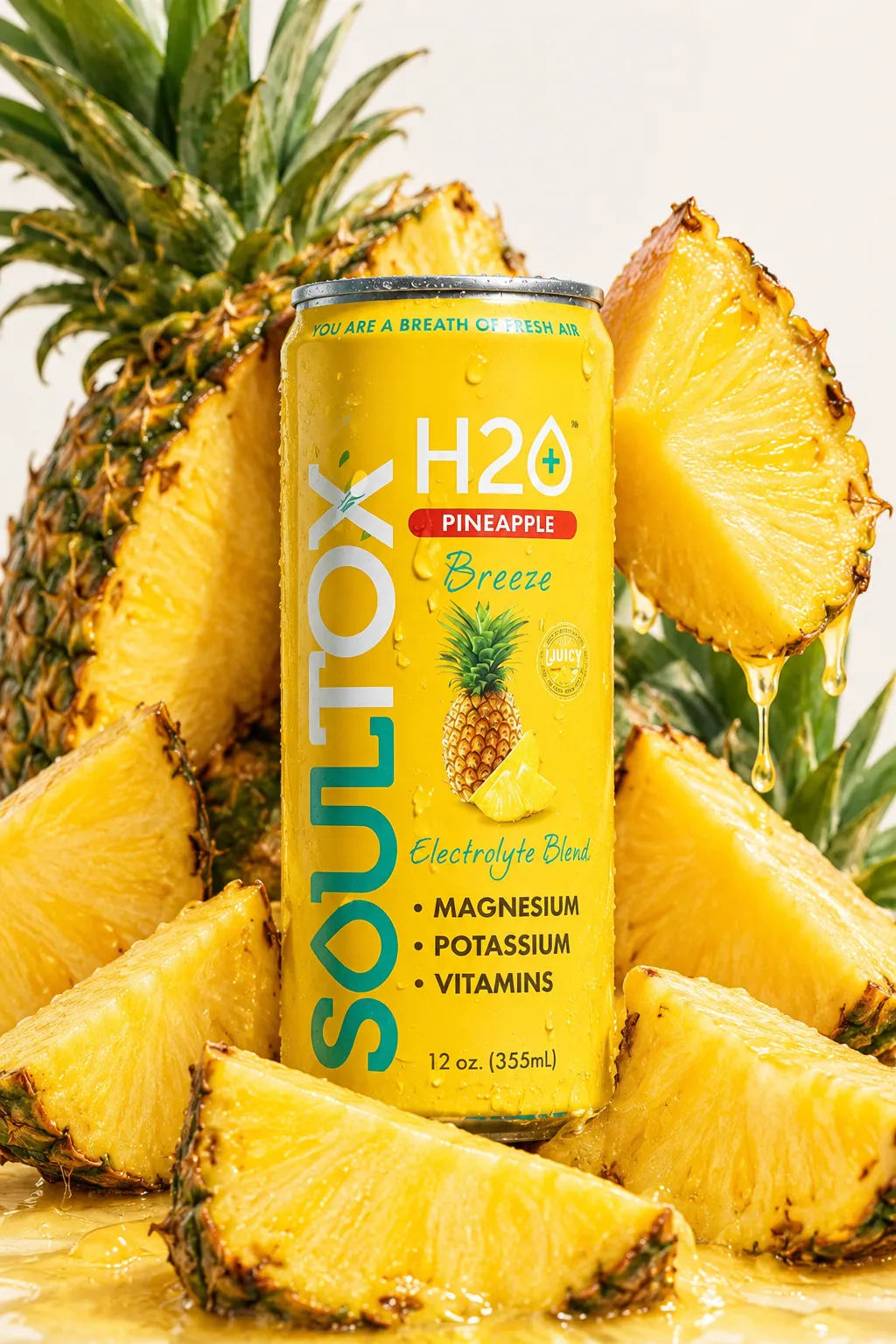 SOULTOX Fruit Electrolyte Beverage – Pineapple Breeze
