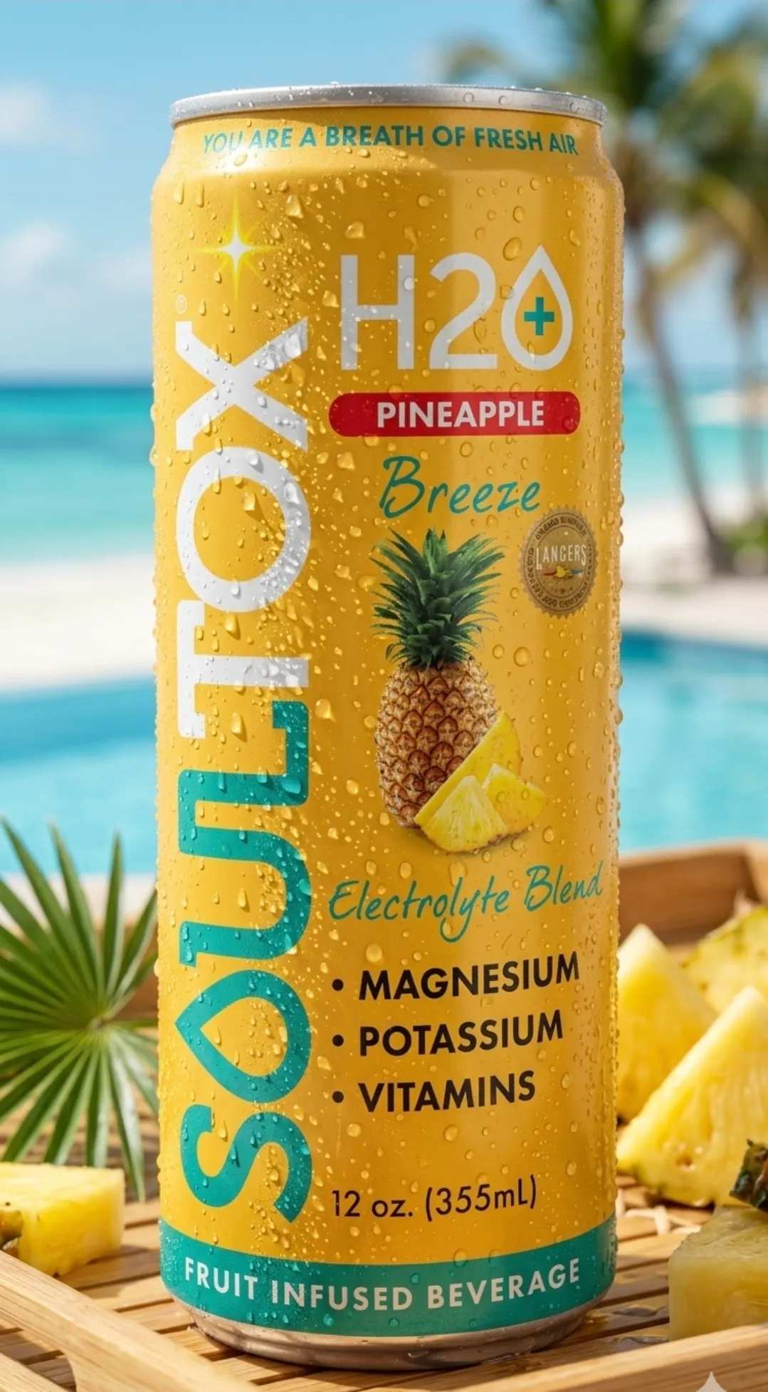 SOULTOX Fruit Electrolyte Beverage – Pineapple Breeze