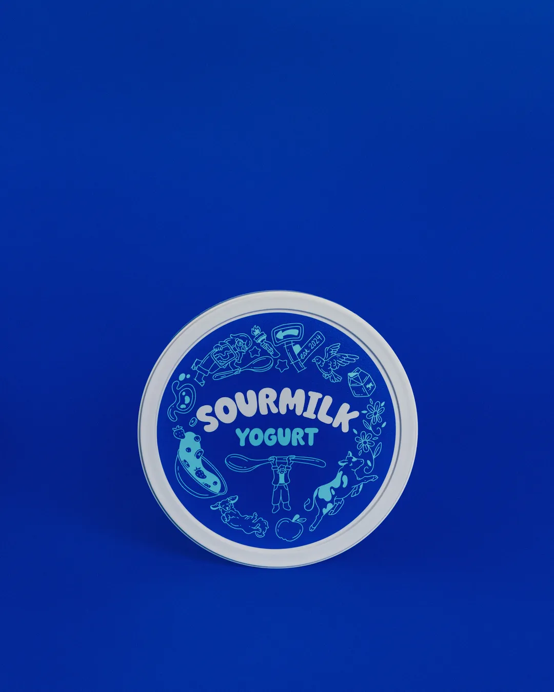 Sourmilk Plain Probiotic Greek Yogurt (24oz family size)