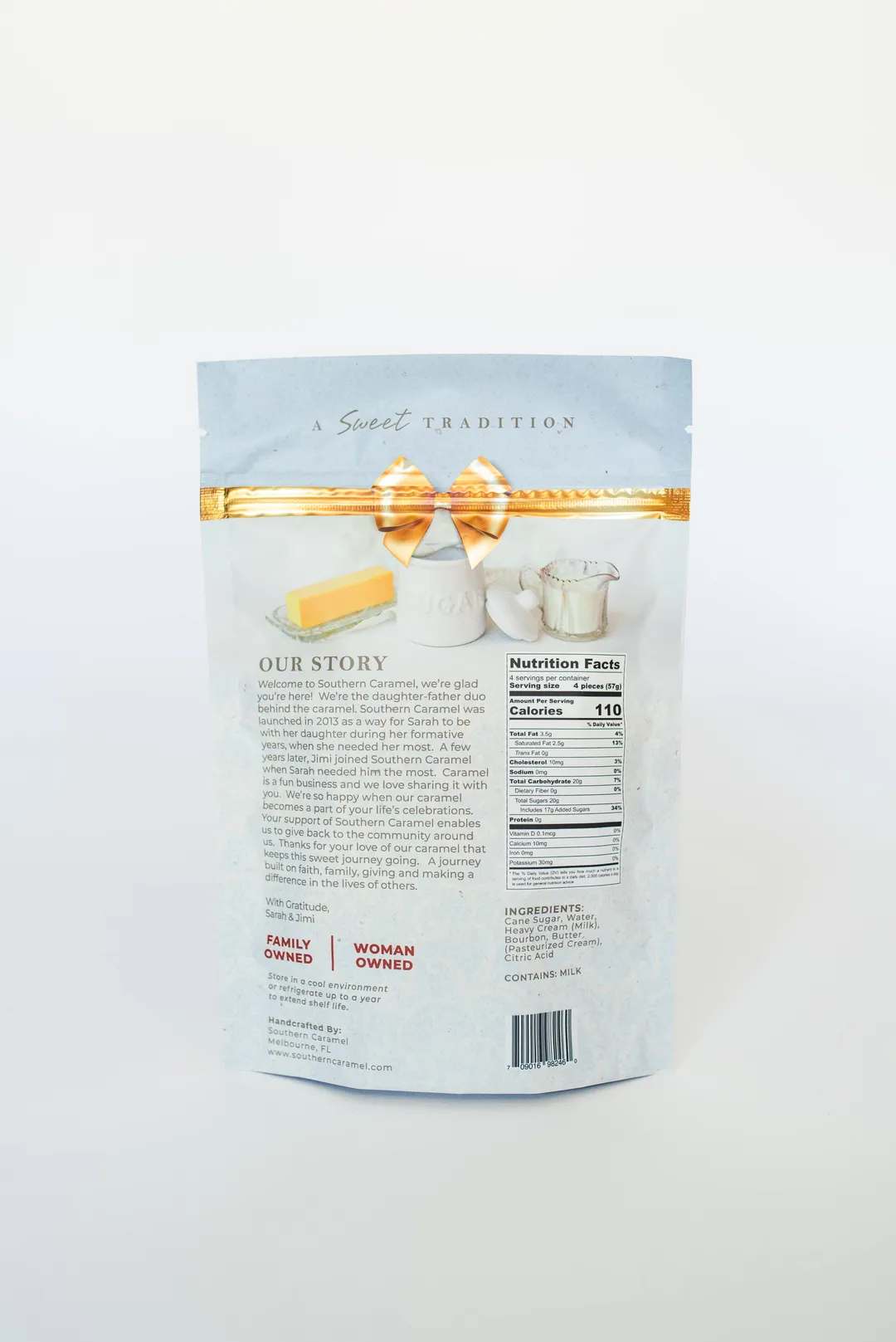 1/2 Lb Bourbon Caramel