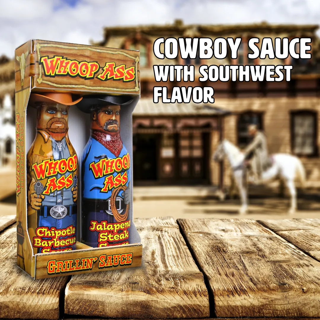 Whoop Ass Grillin’ Sauce 2 Pack