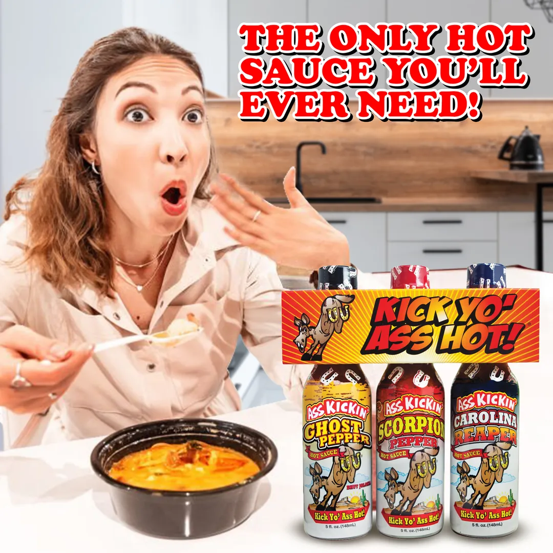 Kick Yo' Ass Hot 3pk